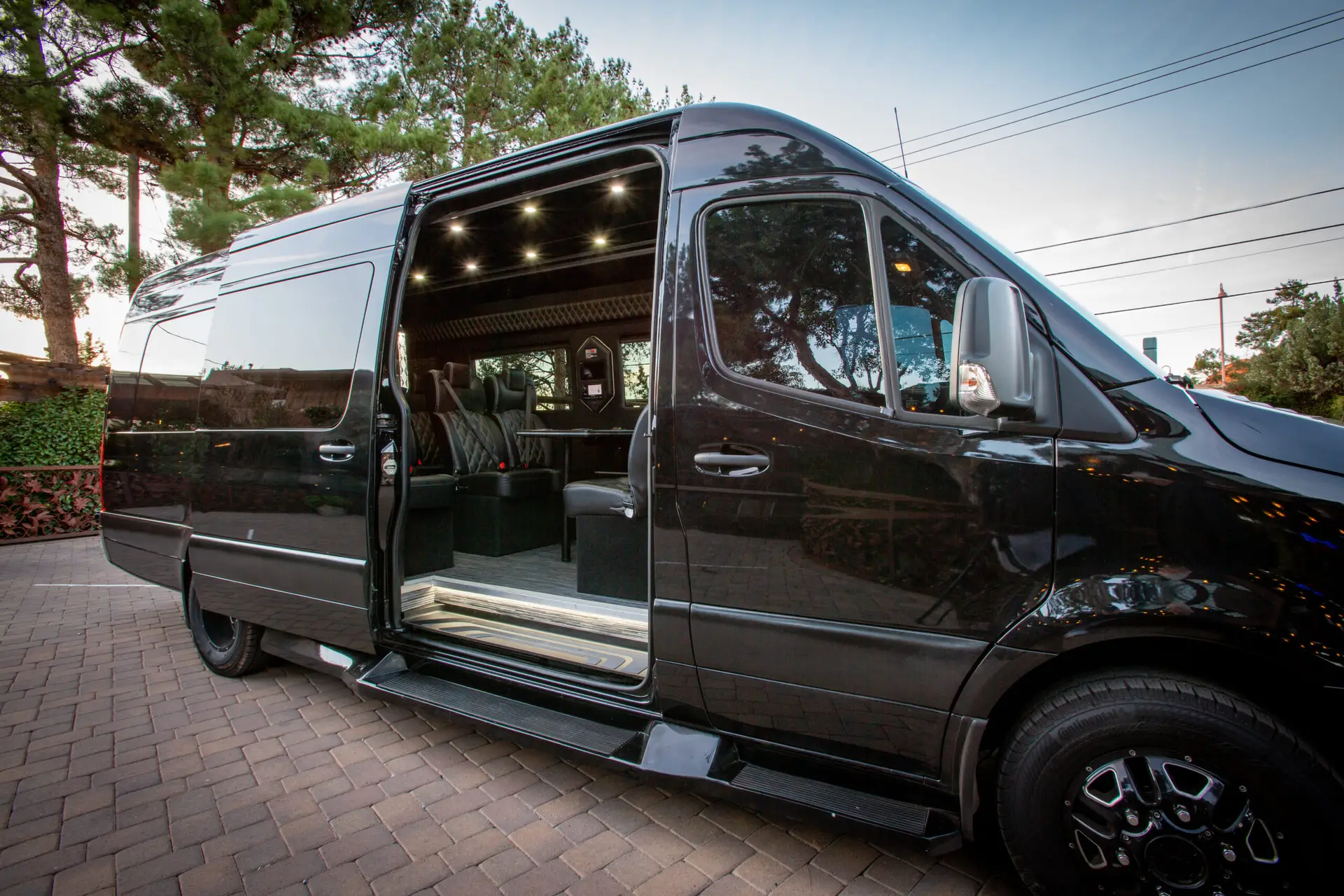 Luxury van for private transportation in Sedona