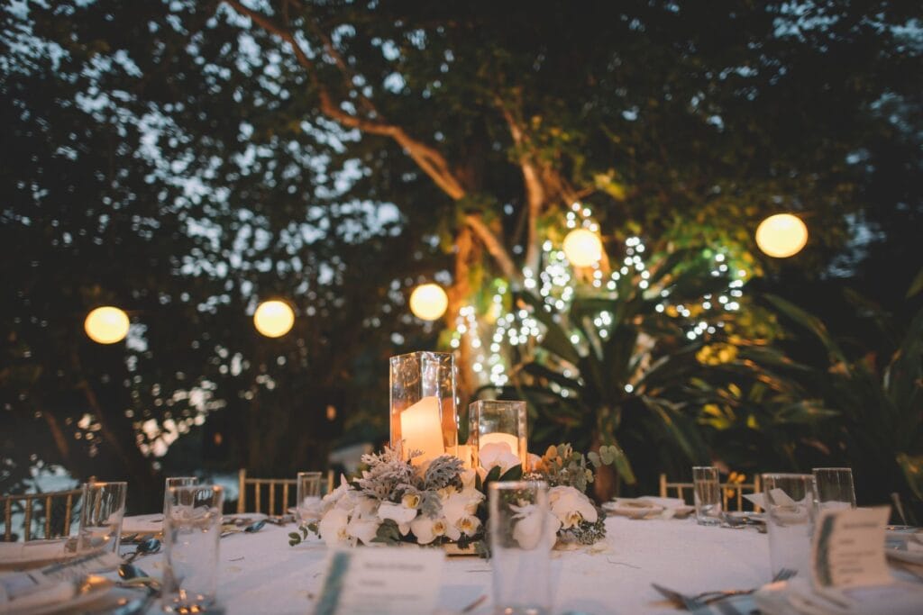 Garden Wedding Table