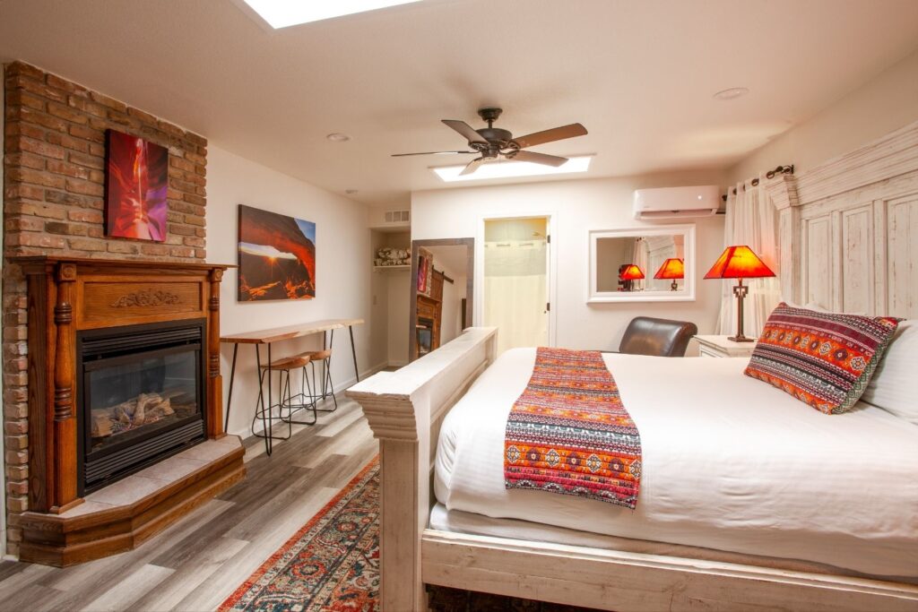 Room at the Lantern Light Inn in Sedona