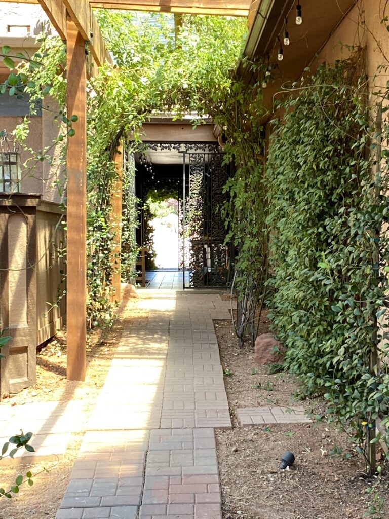 Lantern Light Inn & Wedding Gardens walkway