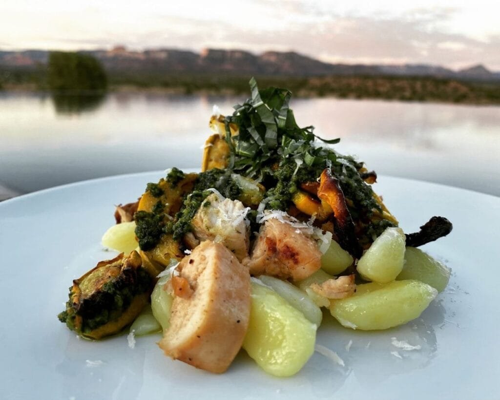 Chicken pesto gnocci Messina Culinary