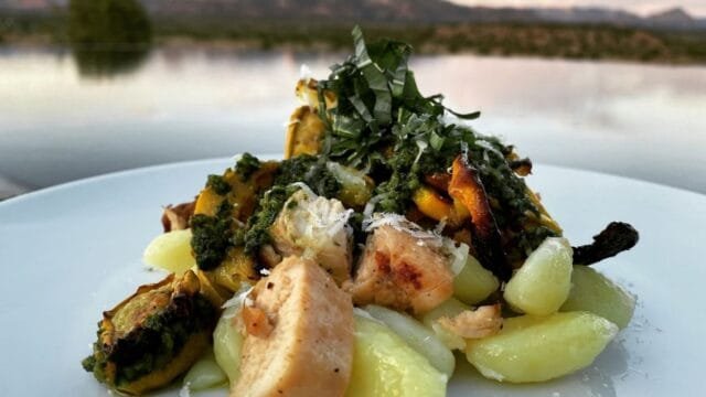 Chicken pesto gnocci Messina Culinary