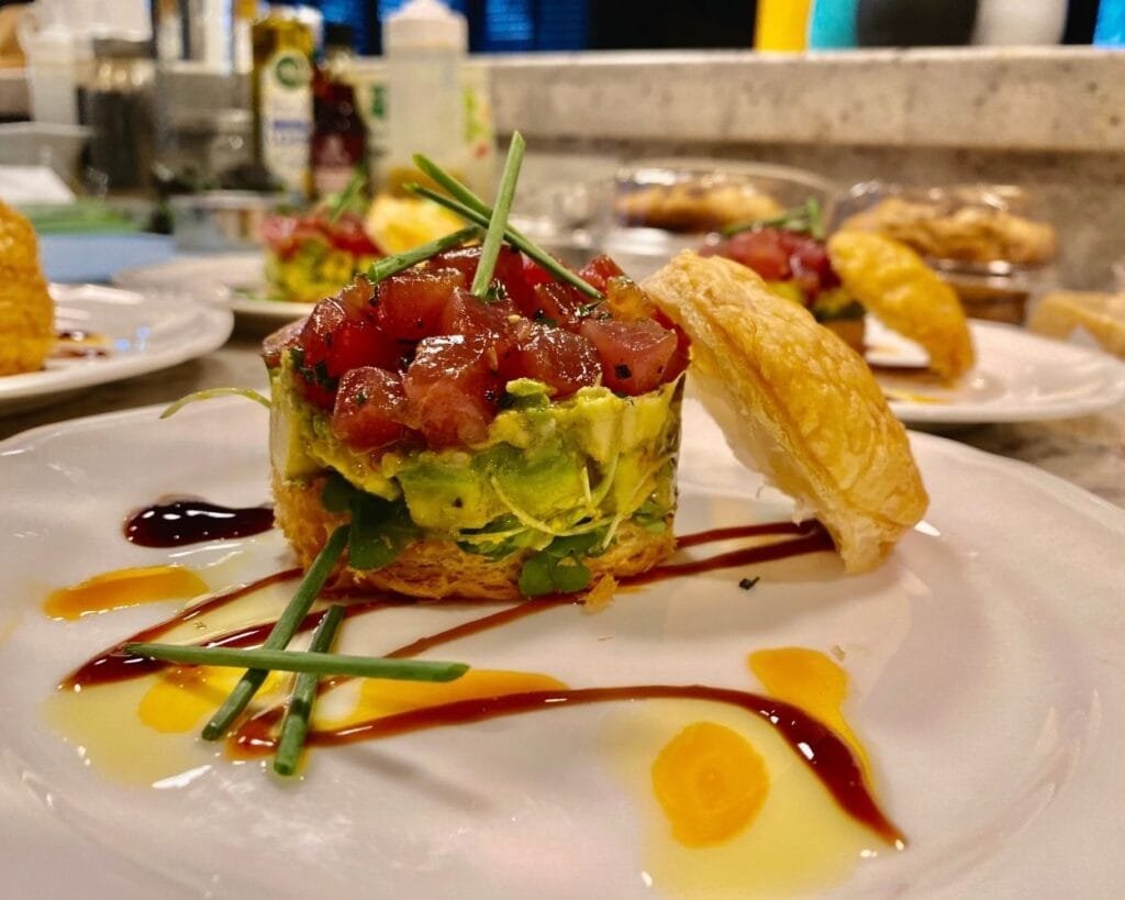 Tuna tar tar Messina Culinary
