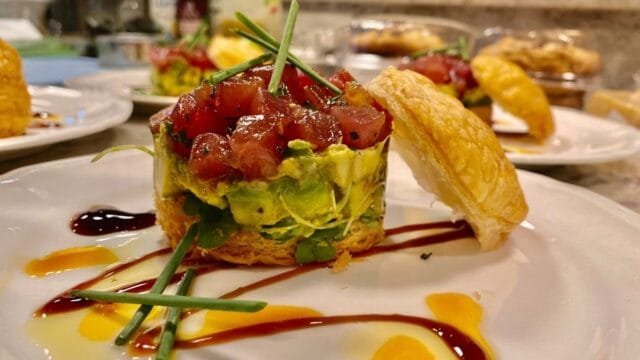 Tuna tar tar Messina Culinary
