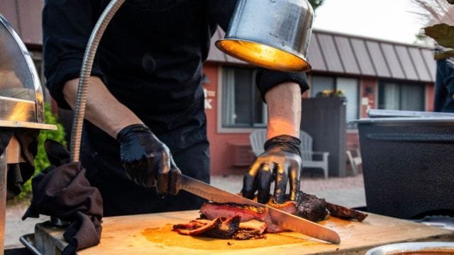 Wils Grill Meat on BBQ