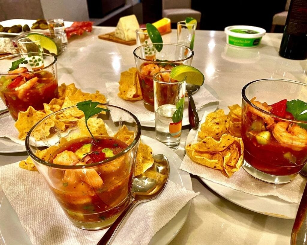ceviche and tequila Messina Culinary