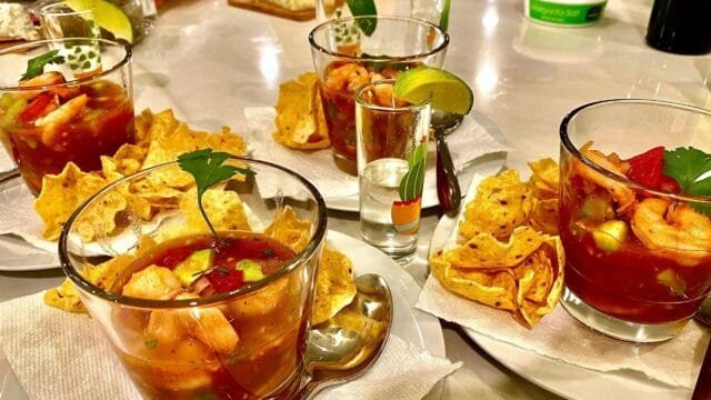 ceviche and tequila Messina Culinary