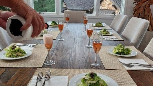 champagne pairing Messina Culinary